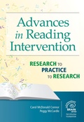 Cover: Advances in Reading Intervention - Brookes Publishing Co