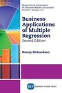 Cover: Business Applications of Multiple Regression - Business Expert Press