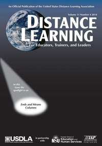 Enlarge image Cover: Distance Learning Magazine Vol 11 Issue 4 - Information Age Publishing