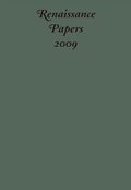 Cover: Renaissance Papers 2009 - De Gruyter