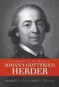 Cover: A Companion to the Works of Johann Gottfried Herder - De Gruyter