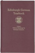 Cover: Edinburgh German Yearbook 1 - De Gruyter