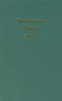 Cover: Renaissance Papers 2004 - De Gruyter