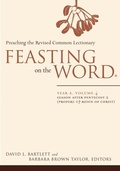 Cover: Feasting on the Word: Year A, Volume 4 - Westminster John Knox Press