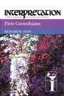 Cover: First Corinthians - Westminster John Knox Press