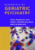 Cover: Essentials of Geriatric Psychiatry - American Psychiatric Press Inc.