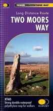 Cover: Two Moors Way XT40 - Harvey Map Services Ltd