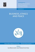 Cover: Business, Ethics and Peace - Emerald Publishing Limited