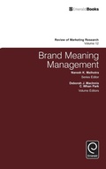 Cover: Brand Meaning Management - Emerald Group Publishing Limited