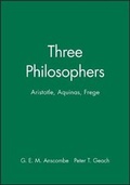 Cover: Three Philosophers - Wiley