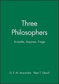 Enlarge image Cover: Three Philosophers - Wiley