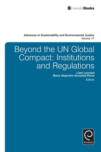 Enlarge image Cover: Beyond the UN Global Compact - Emerald Publishing Limited