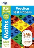 Cover: KS1 Maths SATs Practice Test Papers - Letts Educational