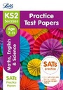 Cover: KS2 Maths, English and Science SATs Practice Test Papers - Letts Educational