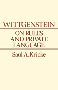 Enlarge image Cover: Wittgenstein on Rules and Private Language - Wiley