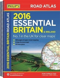 Abbildung von: Philip's Essential Road Atlas Britain and Ireland 2016 - Philip's
