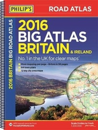 Abbildung von: Philip's Big Road Atlas Britain and Ireland 2016 - Philip's