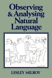 Enlarge image Cover: Observing and Analysing Natural Language - Wiley