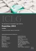 Cover: The International Comparative Legal Guide to: Franchise 2015 - Global Legal Group Ltd
