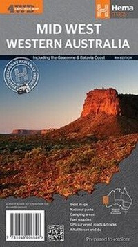 Abbildung von: Western Australia Mid West - Hema Maps Pty.Ltd