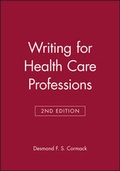 Cover: Writing for Health Care Professions - Blackwell Science Ltd