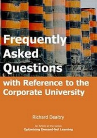 Enlarge image Cover: Frequently Asked Questions with Reference to the Corporate University - Dynamic SWOT Associates