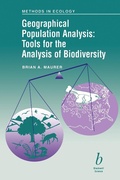 Cover: Geographical Population Analysis - Wiley