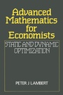 Cover: Advanced Mathematics for Economists - Wiley