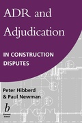Abbildung von: ADR and Adjudication in Construction Disputes - Wiley