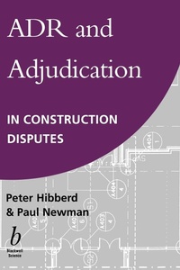 Abbildung von: ADR and Adjudication in Construction Disputes - Wiley