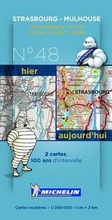 Cover: Strasbourg - Mulhouse Centenary Maps - Michelin Editions des Voyages