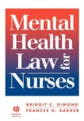 Cover: Mental Health Law for Nurses - Wiley