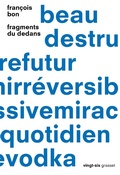 Cover: Fragments du dedans - Grasset