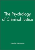 Cover: The Psychology of Criminal Justice - Wiley
