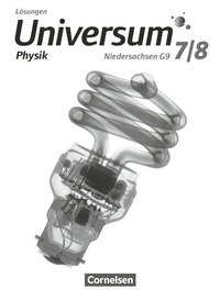 Abbildung von: Universum Physik - Sekundarstufe I - Niedersachsen G9 - 7./8. Schuljahr - Cornelsen Verlag
