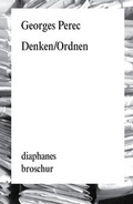 Cover: Denken/Ordnen - diaphanes