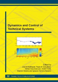 Enlarge image Cover: Dynamics and Control of Technical Systems - Trans Tech Publications Ltd