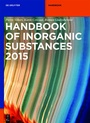Cover: Inorganic Substances. 2015 / Handbook - De Gruyter