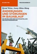 Cover: &Auml;nderungen und St&ouml;rungen im Bauablauf - De Gruyter