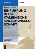 Cover: Einf&uuml;hrung in die italienische Sprachwissenschaft - De Gruyter