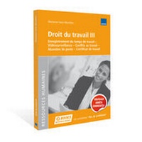 Abbildung von: Droit du travail III - WEKA Schweiz