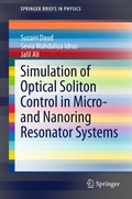 Cover: Simulation of Optical Soliton Control in Micro- and Nanoring Resonator Systems - Springer