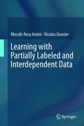Cover: Learning with Partially Labeled and Interdependent Data - Springer