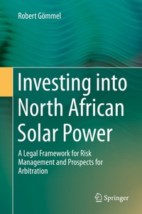 Abbildung von: Investing into North African Solar Power - Springer