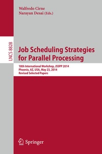 Enlarge image Cover: Job Scheduling Strategies for Parallel Processing - Springer