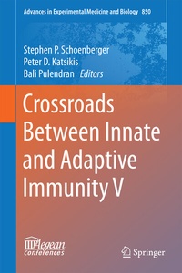 Abbildung von: Crossroads Between Innate and Adaptive Immunity V - Springer