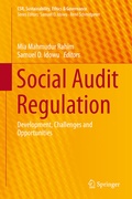 Cover: Social Audit Regulation - Springer