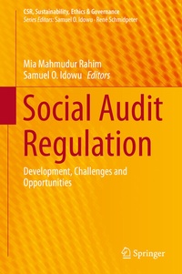 Enlarge image Cover: Social Audit Regulation - Springer