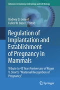 Cover: Regulation of Implantation and Establishment of Pregnancy in Mammals - Springer