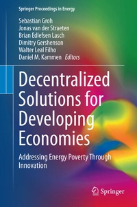 Enlarge image Cover: Decentralized Solutions for Developing Economies - Springer